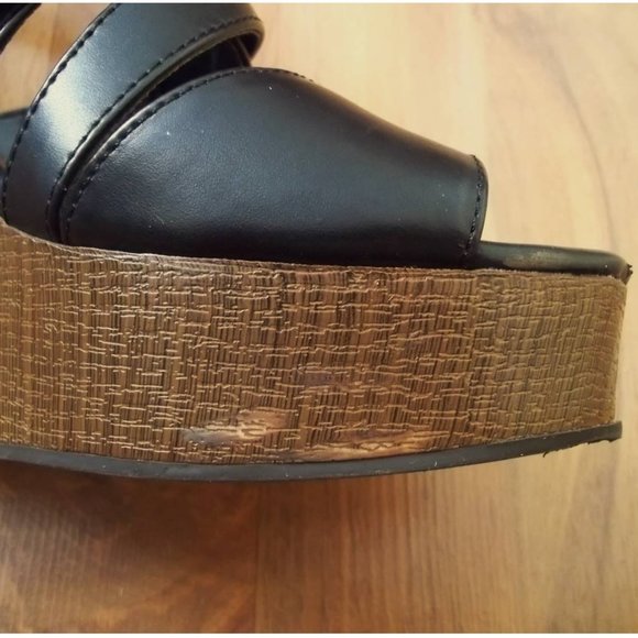 Indigo Rd® ‘Irkasnee’ Wedge Open Toe Platform Sandal Size US 9M - Picture 13 of 14